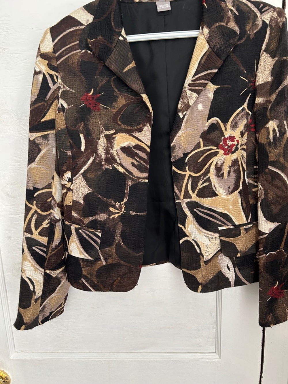Ellen Tracy open front blazer